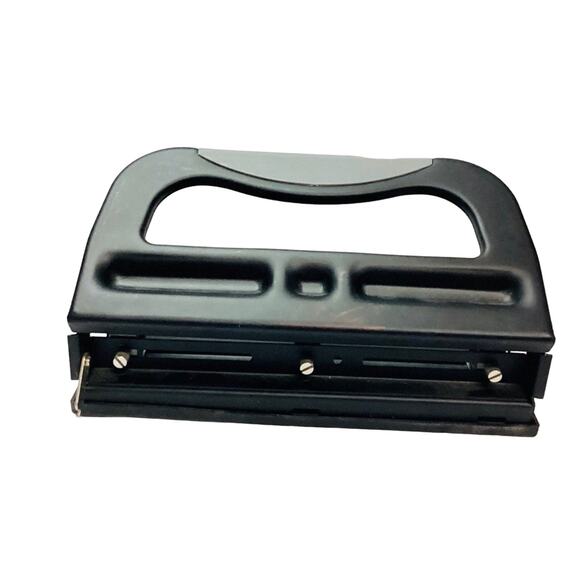 Office Large Loose-leaf Three-hole Puncher - Picture 6 of 9